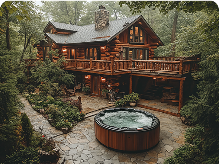 Silvertip luxury chalet exterior